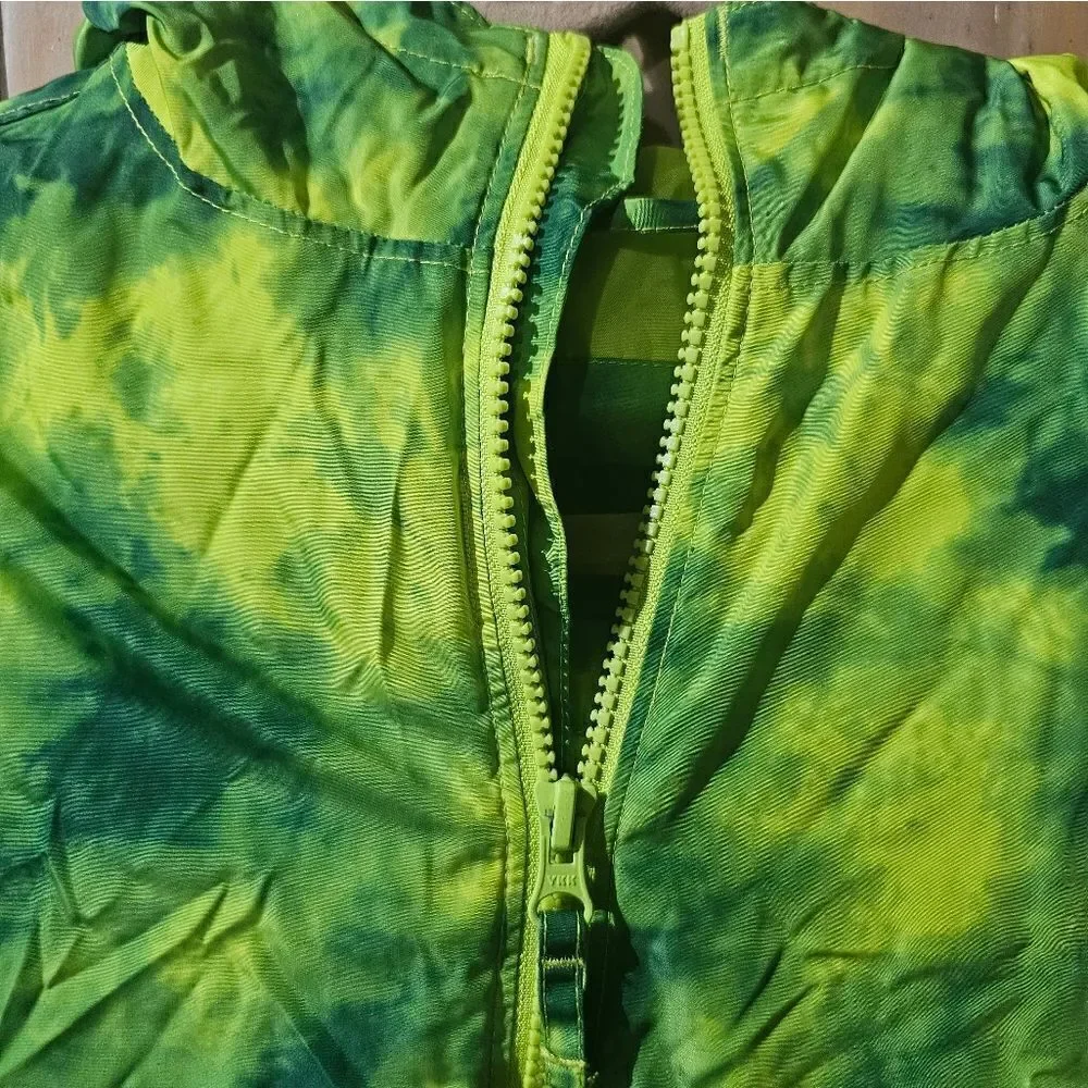 LAND'S END Tie-Dyed‎ Hoodie Coat - Size Medium (10-12)